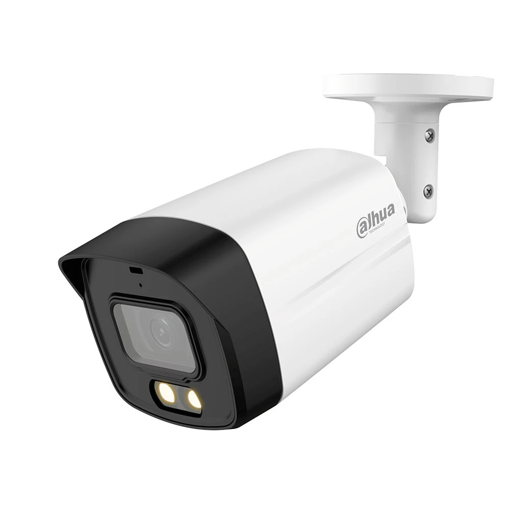 Cámara HDCVI bullet 2MP Iluminacion 40m lente fijo 3.6mm Ip67 DH-HAC-HFW1209TLMN-LED-0360B-S2